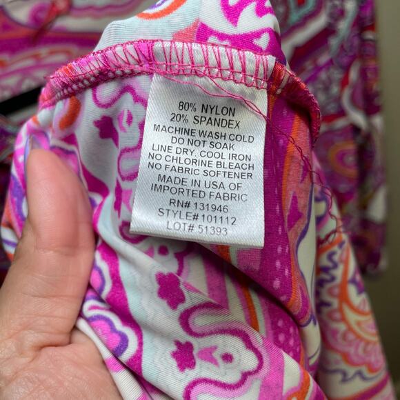 Jude Connally Pink Paisley Midi Dress - Picture 7 of 8